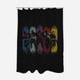 Shadow Foes-none polyester shower curtain-Skullpy