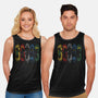 Shadow Fighters-unisex basic tank-Skullpy