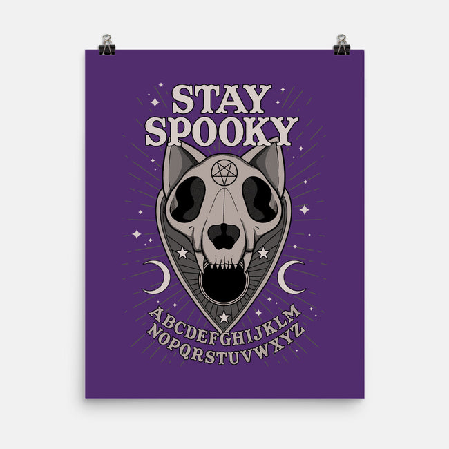 Spooky Time-none matte poster-Thiago Correa
