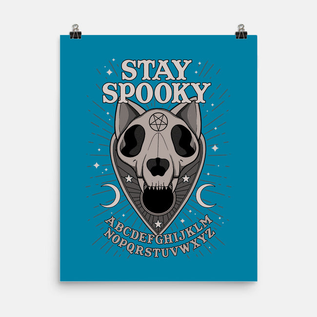 Spooky Time-none matte poster-Thiago Correa