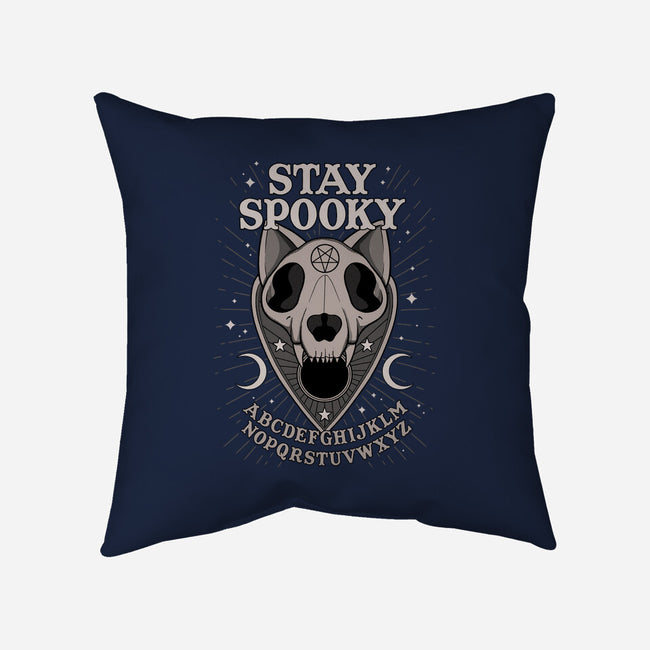 Spooky Time-none non-removable cover w insert throw pillow-Thiago Correa