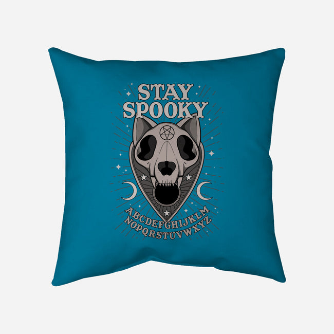Spooky Time-none non-removable cover w insert throw pillow-Thiago Correa