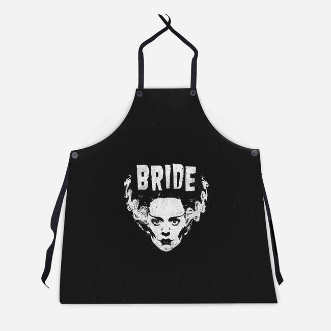 Heavy Metal Bride-unisex kitchen apron-Getsousa!