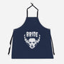 Heavy Metal Bride-unisex kitchen apron-Getsousa!