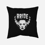 Heavy Metal Bride-none removable cover w insert throw pillow-Getsousa!