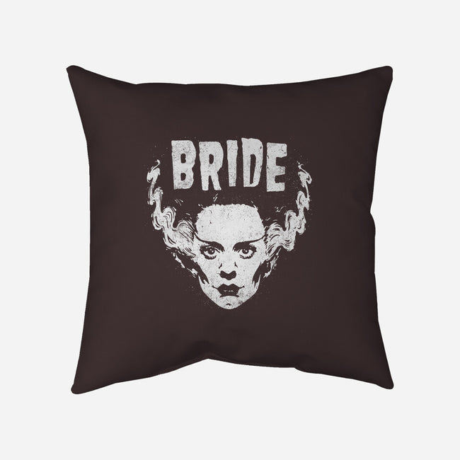 Heavy Metal Bride-none removable cover w insert throw pillow-Getsousa!