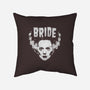 Heavy Metal Bride-none removable cover w insert throw pillow-Getsousa!