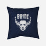 Heavy Metal Bride-none removable cover w insert throw pillow-Getsousa!