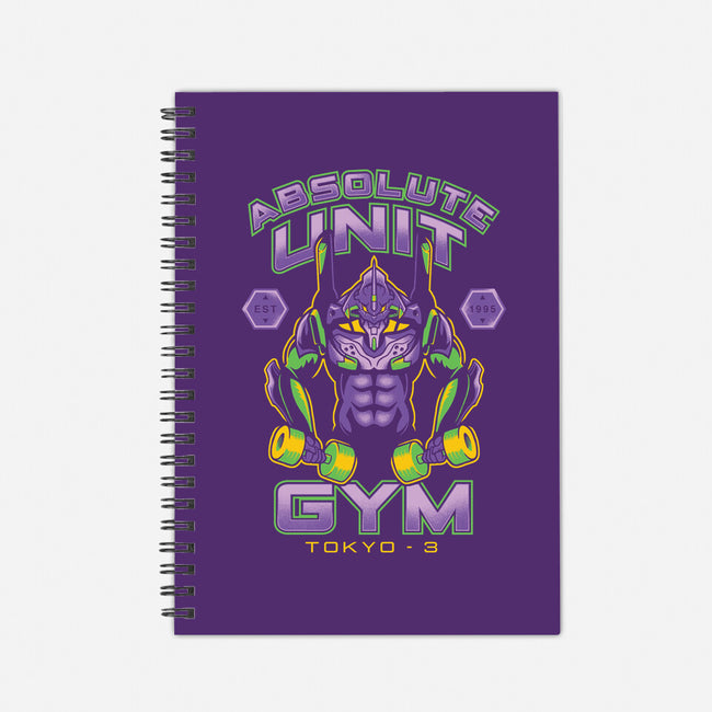Absolute Unit Gym-none dot grid notebook-DCLawrence