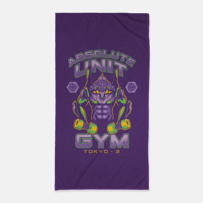 Absolute Unit Gym-none beach towel-DCLawrence