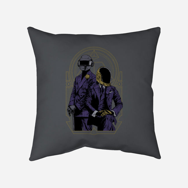 Gentlemen After All-none non-removable cover w insert throw pillow-Hafaell