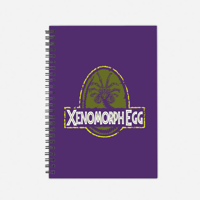 Xenomorph Egg-none dot grid notebook-dalethesk8er