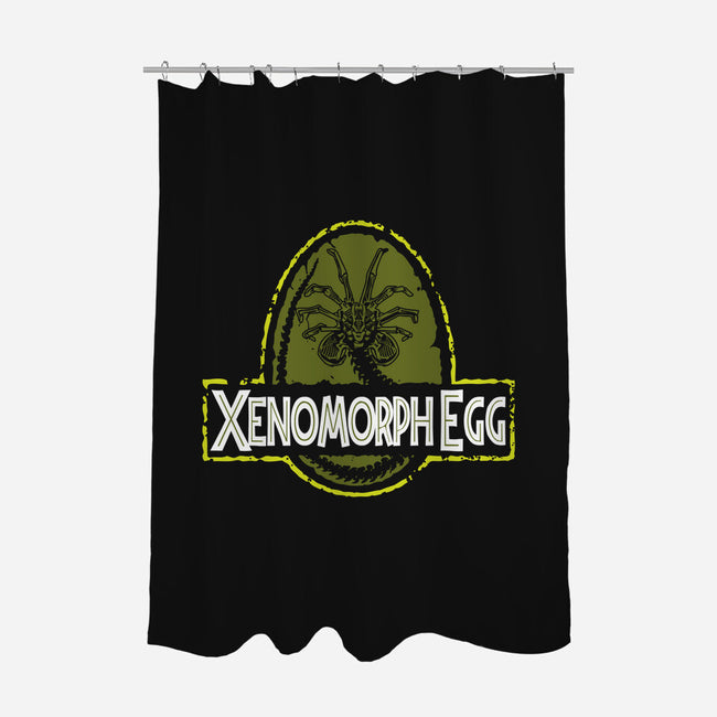 Xenomorph Egg-none polyester shower curtain-dalethesk8er