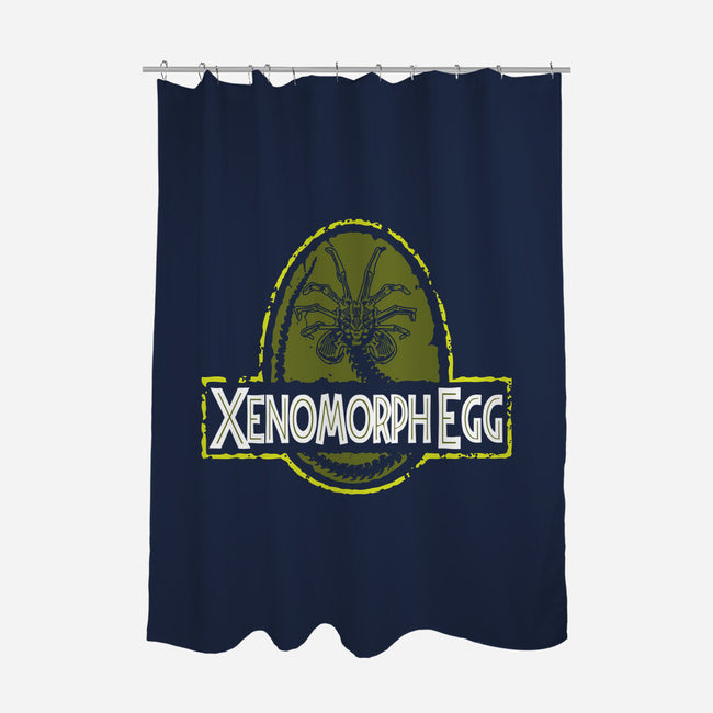 Xenomorph Egg-none polyester shower curtain-dalethesk8er