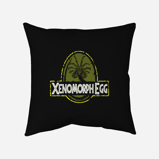 Xenomorph Egg-none non-removable cover w insert throw pillow-dalethesk8er