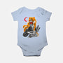 Moon Samurai-baby basic onesie-heydale