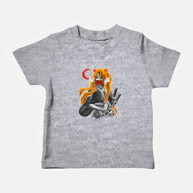Moon Samurai-baby basic tee-heydale