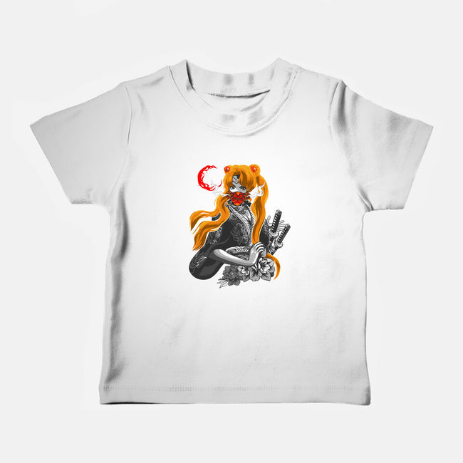 Moon Samurai-baby basic tee-heydale
