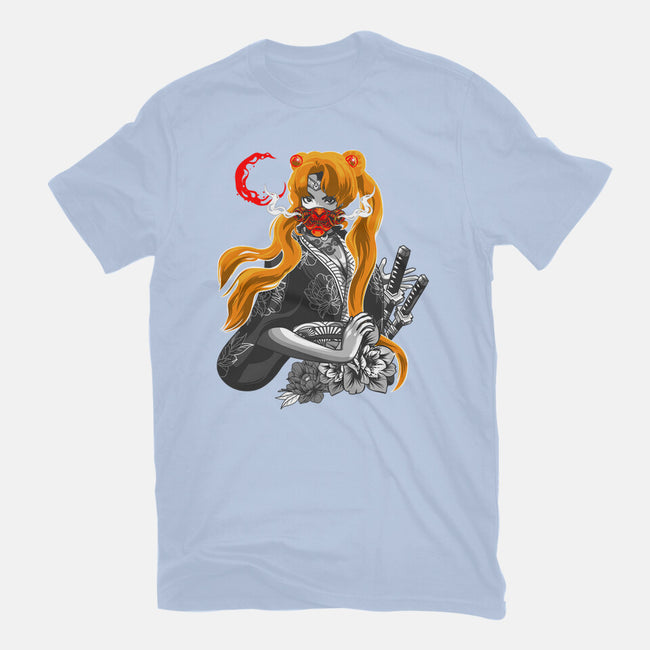 Moon Samurai-womens basic tee-heydale