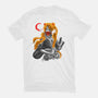 Moon Samurai-womens basic tee-heydale