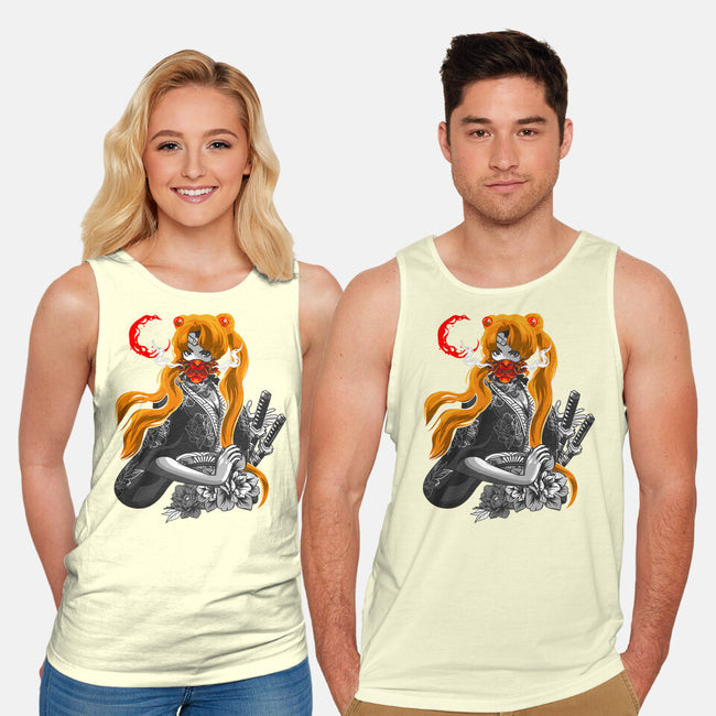Moon Samurai-unisex basic tank-heydale