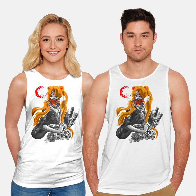 Moon Samurai-unisex basic tank-heydale