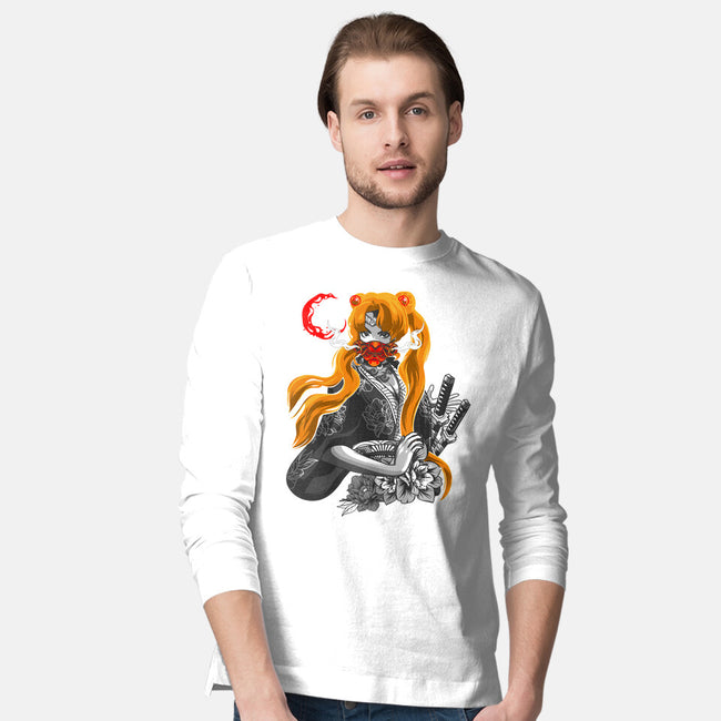 Moon Samurai-mens long sleeved tee-heydale