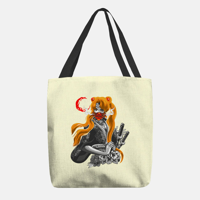 Moon Samurai-none basic tote-heydale