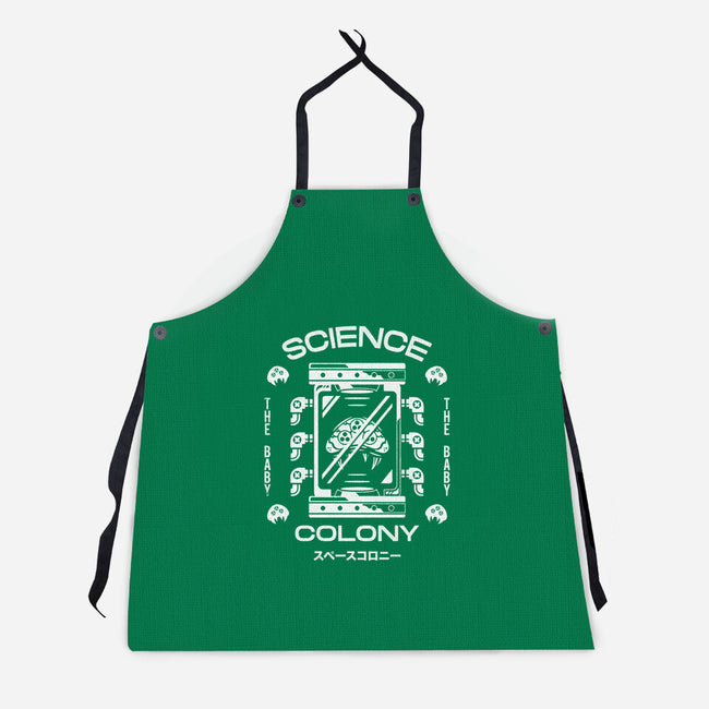 Larva Research-unisex kitchen apron-Logozaste