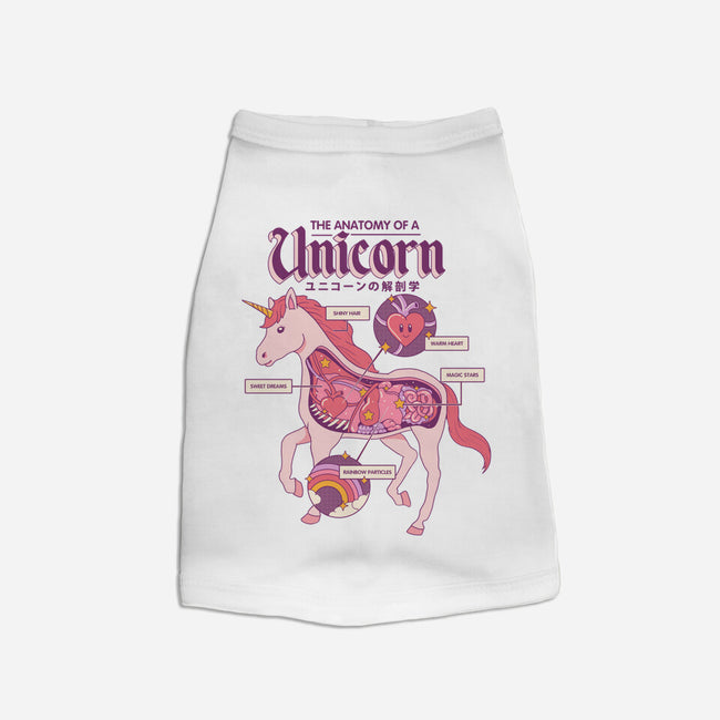 The Anatomy Of A Unicorn-cat basic pet tank-Thiago Correa