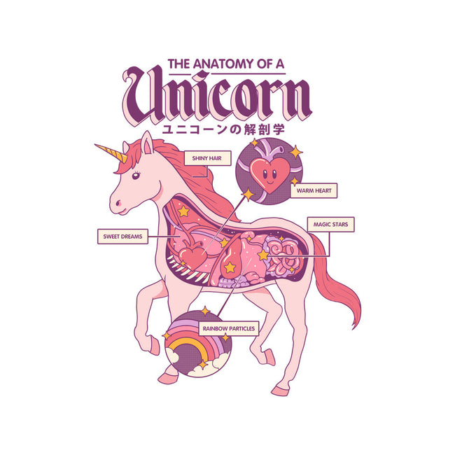 The Anatomy Of A Unicorn-cat basic pet tank-Thiago Correa