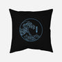 Neon Wave-none removable cover w insert throw pillow-fanfreak1