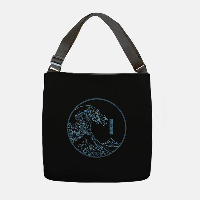 Neon Wave-none adjustable tote-fanfreak1