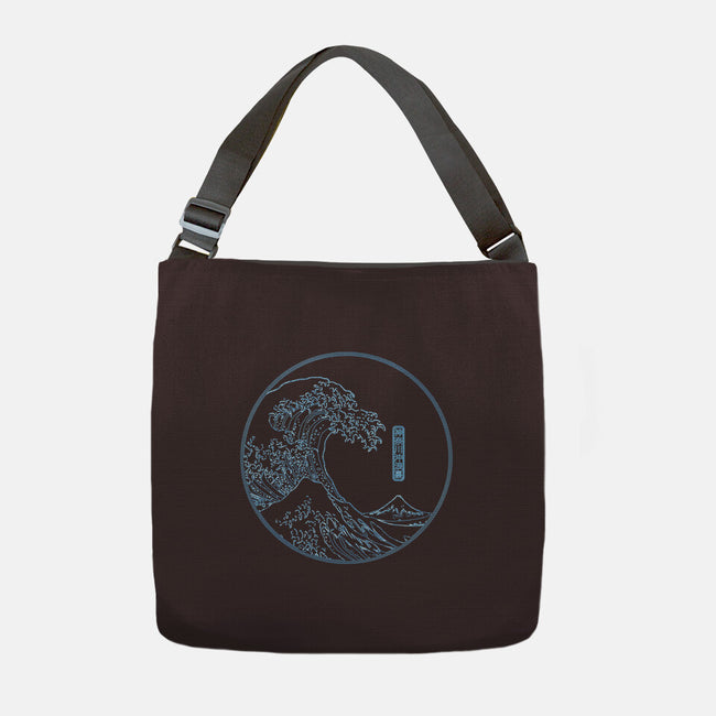 Neon Wave-none adjustable tote-fanfreak1