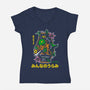 Tonberry Tattoo-womens v-neck tee-Logozaste