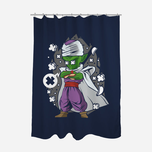 Piccolo Cartoon-none polyester shower curtain-ElMattew