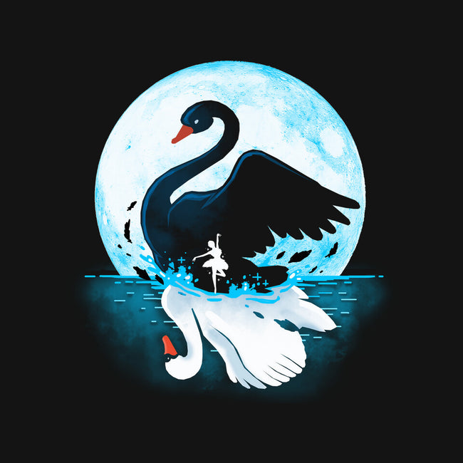 Black Swan-none glossy sticker-Vallina84
