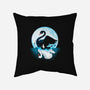 Black Swan-none non-removable cover w insert throw pillow-Vallina84