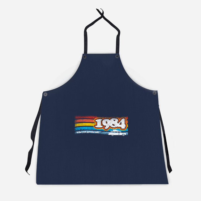 84 Buster-unisex kitchen apron-rocketman_art