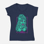 Nandor The Relentless-womens v-neck tee-CappO