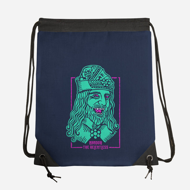 Nandor The Relentless-none drawstring bag-CappO