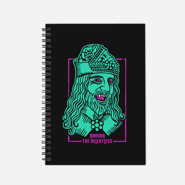 Nandor The Relentless-none dot grid notebook-CappO