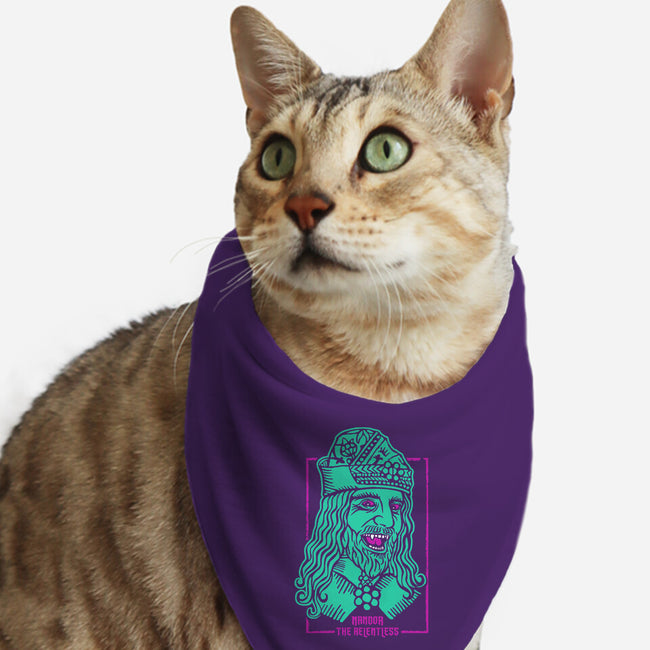 Nandor The Relentless-cat bandana pet collar-CappO