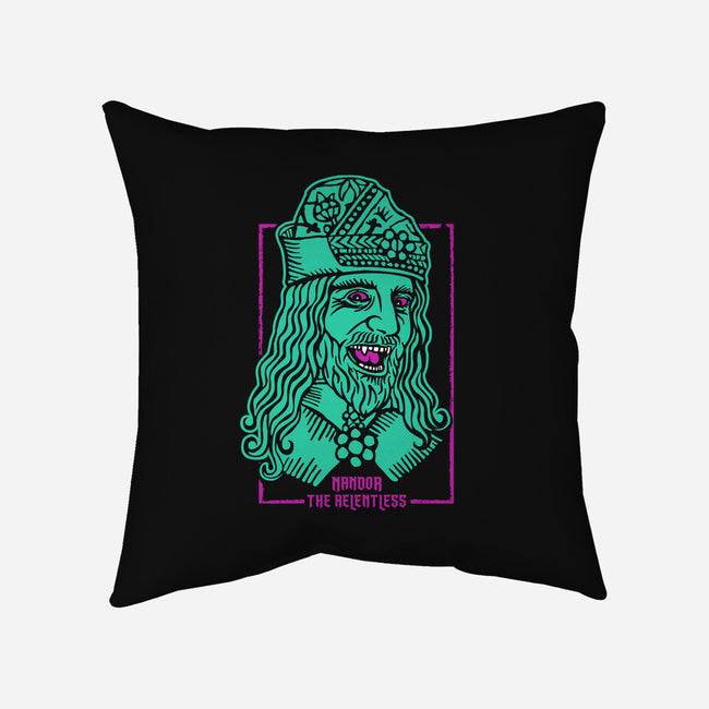 Nandor The Relentless-none removable cover w insert throw pillow-CappO