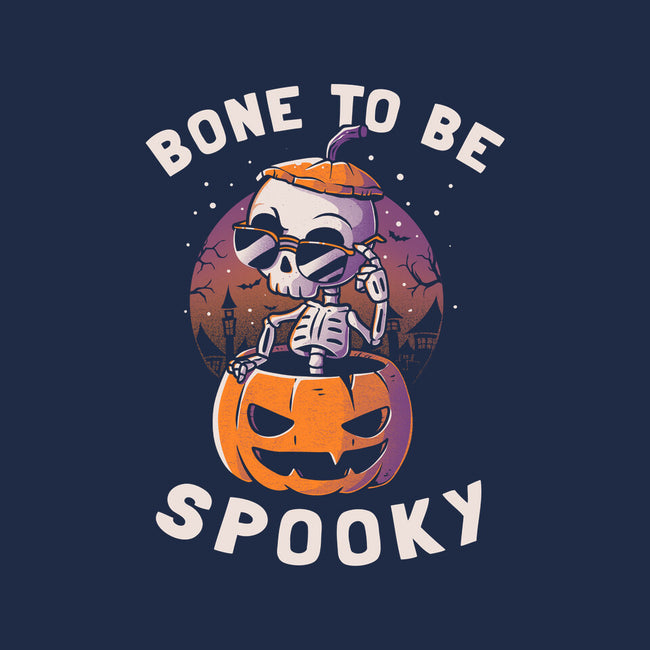 Bone To Be Spooky-none polyester shower curtain-koalastudio