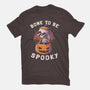 Bone To Be Spooky-womens basic tee-koalastudio