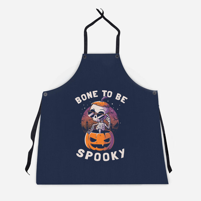 Bone To Be Spooky-unisex kitchen apron-koalastudio