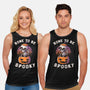 Bone To Be Spooky-unisex basic tank-koalastudio