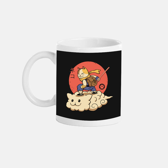 Kitten Cloud-none glossy mug-vp021