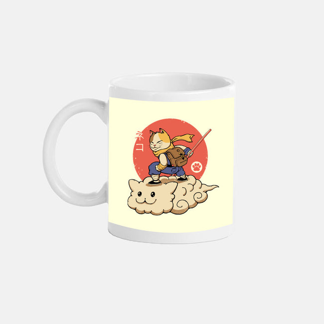 Kitten Cloud-none glossy mug-vp021